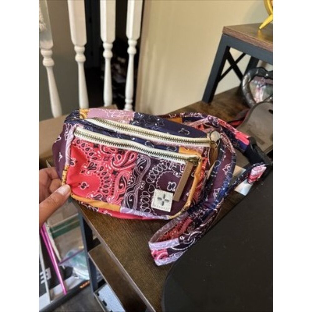 Sun + Stone Men’s Bandana Waist Pack NWT